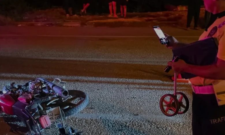 Osmaniye Kadirli'de Motosiklet Kazası Bir Can Aldı