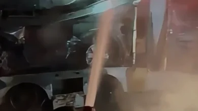 Osmaniye TAG Otoyolunda TIR Yangını 4 Sıfır Pikap Kül Oldu