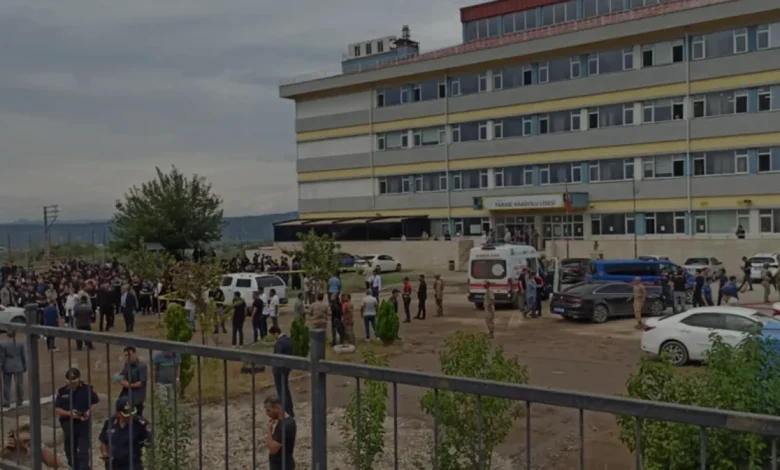 Osmaniye'de okul bahçesinde cinayet