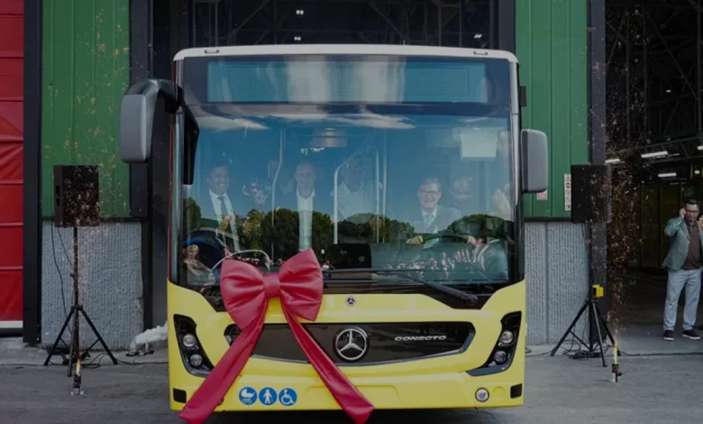 Otokar Sakarya fabrikasında Mercedes Benz Conecto üretimi başladı