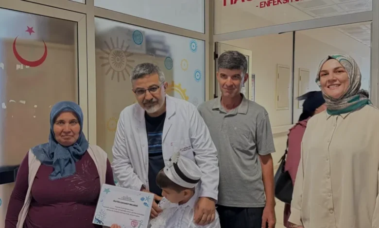 Serik Devlet Hastanesinde Sünnet Şöleni Heyecanı