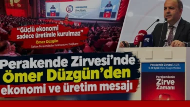 TPF Başkanı Ömer Düzgün Perakende Sektöründe Dönüşüm Çağrısı Yaptı