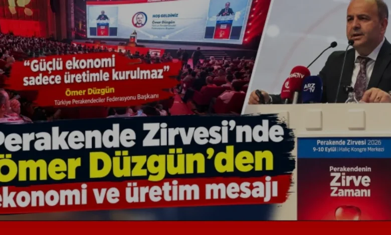TPF Başkanı Ömer Düzgün Perakende Sektöründe Dönüşüm Çağrısı Yaptı
