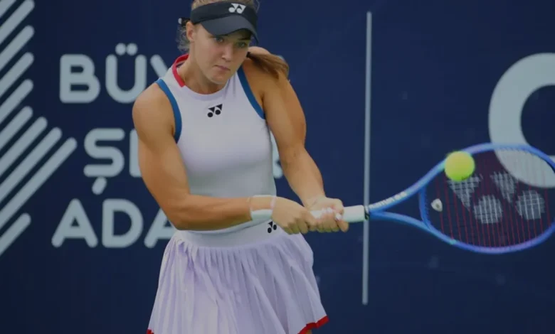 WTA 125 Adana Open Turnuvasında İlk Tur Heyecanı Başladı