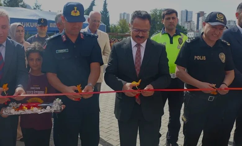 Adana Çukurova ilçesinde Çocuk Trafik Eğitim Parkı hizmete girdi