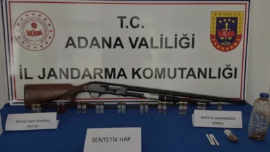 Adana Jandarma Ekiplerinden 11 Adrese Operasyon