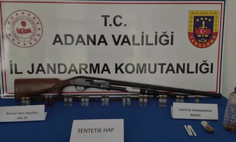 Adana Jandarma Ekiplerinden 11 Adrese Operasyon