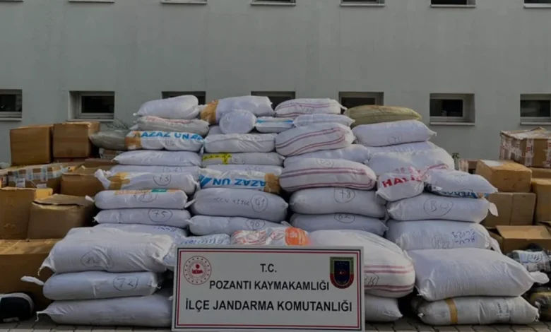 Adana Pozantıda 6 Ton Kaçak Tütün Ele Geçirildi