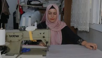 Adana Yeşilevler Mahalle Muhtarı Nazife Tuzlar Elaldı Hem Terzi Hem Muhtar