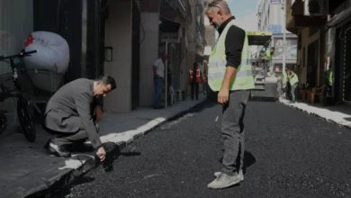 Akdeniz Belediyesinden Mesudiye Mahallesinde Yol Yenileme Hamlesi