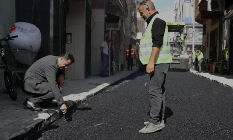 Akdeniz Belediyesinden Mesudiye Mahallesinde Yol Yenileme Hamlesi
