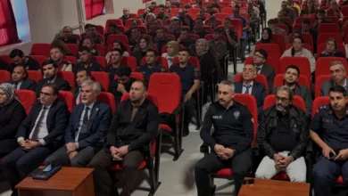 Akseki kamu personeline bağımlılıkla mücadele eğitimi verildi