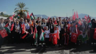 Alanya'da Gazze İçin Sessiz Çığlık Yürüyüşü Düzenlendi