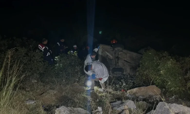 Antalya Akseki'de Otomobil Uçuruma Yuvarlandı Bir Ölü