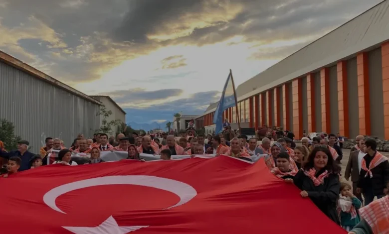 Antalya Aksu İlçesinde İlk Kez Temsili Yörük Göçü Düzenlendi