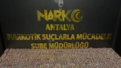 Antalya Emniyetinden Kapsamlı Narkotik Operasyonu