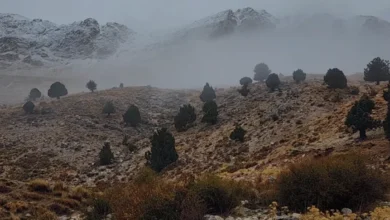 Antalya Kaş Akdağ Zirvesine Mevsimin İlk Karı Düştü