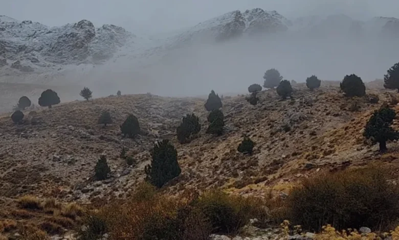 Antalya Kaş Akdağ Zirvesine Mevsimin İlk Karı Düştü