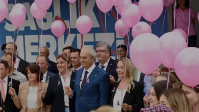 Antalyada Meme Kanseri Farkındalığı İçin Gökyüzüne Pembe Balonlar Bırakıldı