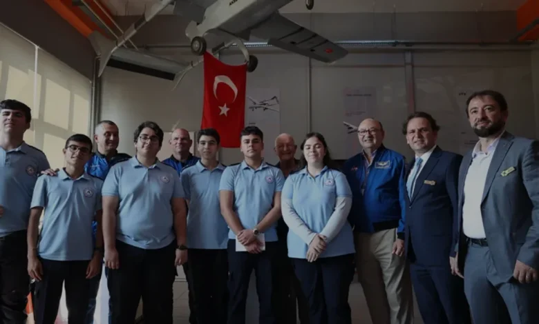 Astronotlar Antalya Aksu Uçak Bakım Teknolojisi Lisesini Ziyaret Etti