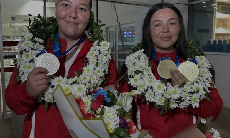 Avrupa Şampiyonu Milli Sporcular Kahramanmaraş Havalimanında Karşılandı