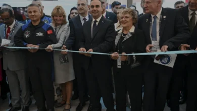 Bakan Kacır 77 Uluslararası Uzay Kongresi Fuar Alanını Açtı