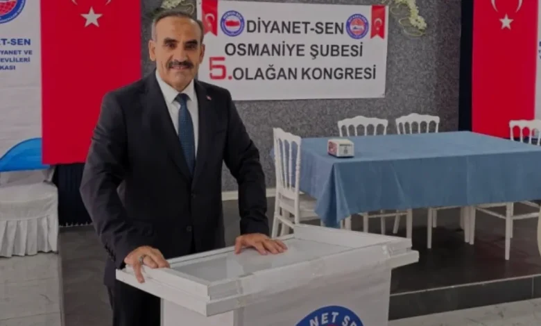 Diyanet Sen Osmaniye Şubesinde Mikail İğde Güven Tazeledi