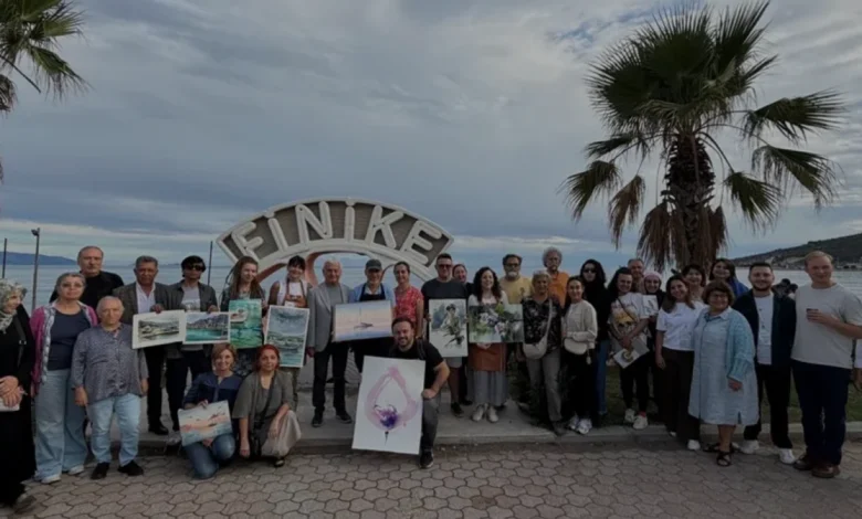Finike 7 Uluslararası Suluboya Festivali tamamlandı