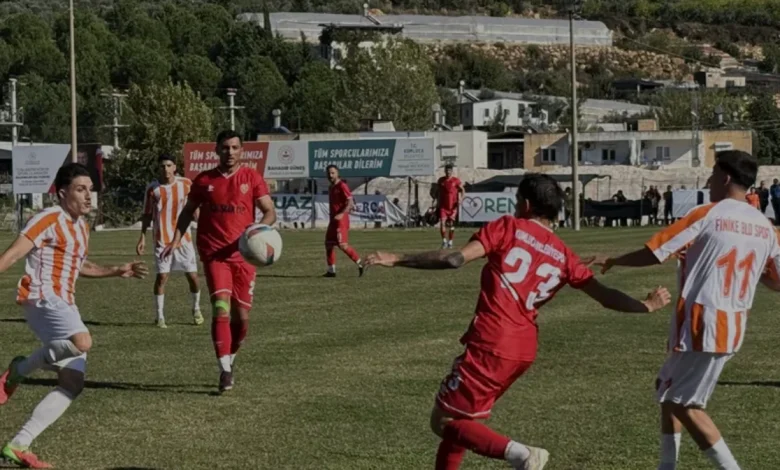 Finike Belediyespor Süper Amatör Lig Açılışında Galip Geldi