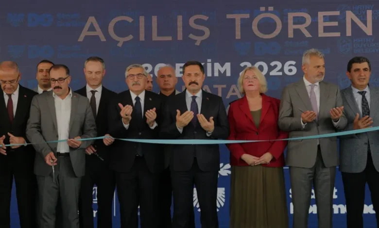 Hatayda Alman Belediyelerinin Desteğiyle Sağlıklı Yaşam Merkezi Açıldı