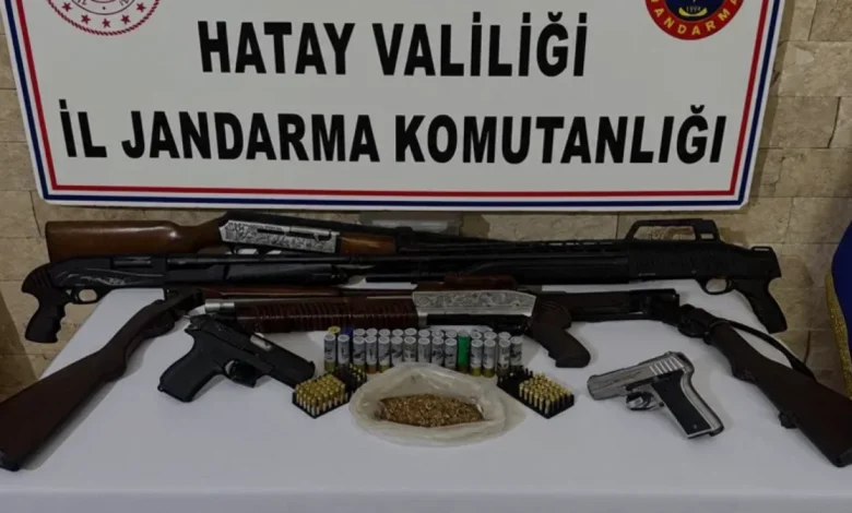 Hatayda kurusıkı tabancaları modifiye eden şüpheli yakalandı