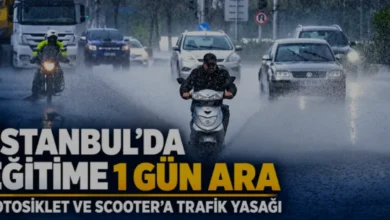 İstanbul Valiliği Hava Koşulları Nedeniyle Eğitim ve Trafik Kararı Aldı