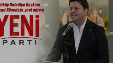 Kadıköy Belediye Başkanı Mesut Kösedağı YENİ Parti saflarına katıldı