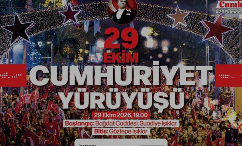 Kadıköy Cumhuriyetin 103 yıl dönümünü görkemli etkinliklerle kutluyor