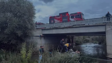 Kahramanmaraş Göksun ilçesinde köprü kazası 2 ölü