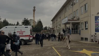 Kahramanmaraş Onikişubat İlçesinde İnşaat Kokusundan 20 Öğrenci Etkilendi
