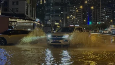 Kahramanmaraşta Şiddetli Sağanak Yağış Hayatı Olumsuz Etkiledi