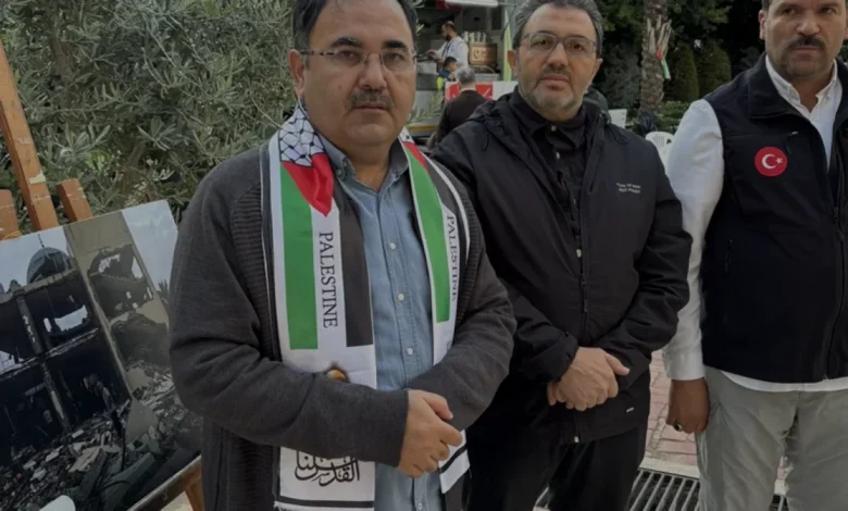 Kumluca Merkez Eski Cami'de Gazze İçin Dua Buluşması Düzenlendi