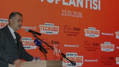 KUTSO Başkanı Fahri Özen 7 Kasım Seçimleri İçin Adaylarını Tanıttı