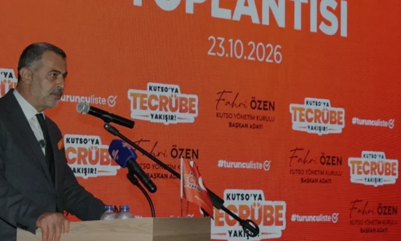 KUTSO Başkanı Fahri Özen 7 Kasım Seçimleri İçin Adaylarını Tanıttı