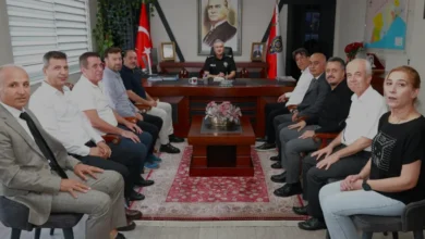 Mersin Emniyet Müdürü Fahri Aktaş Emekli Polisleri Ağırladı