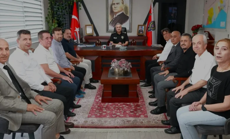 Mersin Emniyet Müdürü Fahri Aktaş Emekli Polisleri Ağırladı