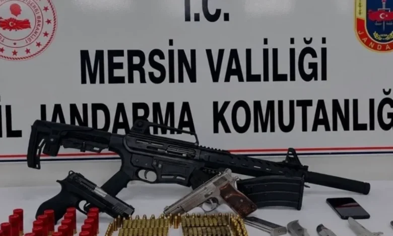 Mersin Jandarmasından Silah Operasyonu Şüpheli Tutuklandı