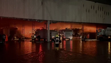 Mersin Karaduvar Mahallesindeki Tütün Deposunda Yangın Kontrol Altına Alındı