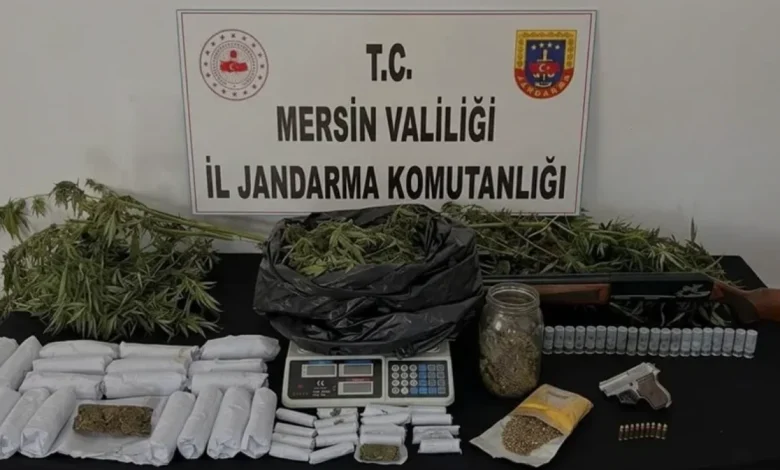 Mersin merkezli uyuşturucu operasyonunda 4 tutuklama