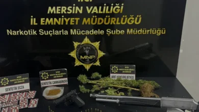 Mersin merkezli uyuşturucu operasyonunda 6 şüpheli tutuklandı