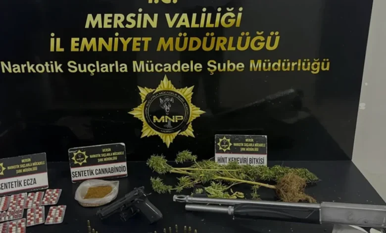 Mersin merkezli uyuşturucu operasyonunda 6 şüpheli tutuklandı