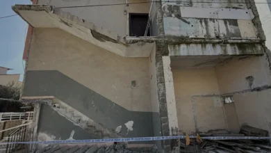 Mersin'de Tadilat Sırasında Merdiven Çöktü Bir İşçi Hayatını Kaybetti