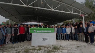 Mersin'deki tadilat kazasında hayatını kaybeden Cevdet Demetgül defnedildi