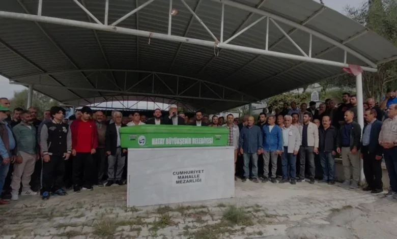 Mersin'deki tadilat kazasında hayatını kaybeden Cevdet Demetgül defnedildi
